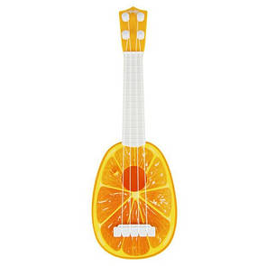 Гітара дитяча "Апельсин" 35 см. Іграшкова гітара. Музична іграшка для малюків