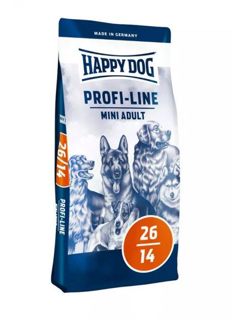 Happy Dog 26/14 Profi Line Mini Adult (Хеппі Дог Профі Лайн Міні) сухий корм для дорослих собак малих порід