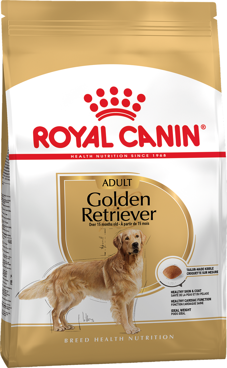 Корм для дорослих собак породи Золотистий ретривер ROYAL CANIN GOLDEN RETRIEVER ADULT 12.0 кг