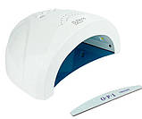 Лампа для манікюру SUN One 48 Вт манікюрна сушка для нігтів гель лаку для полігелю LED UV з таймером знімним дном для педикюру, фото 4