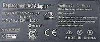 Блок живлення для Samsung 12V 3.33A 40W 2.5x0.7mm (XE303C12 XE303) Б/В, фото 5