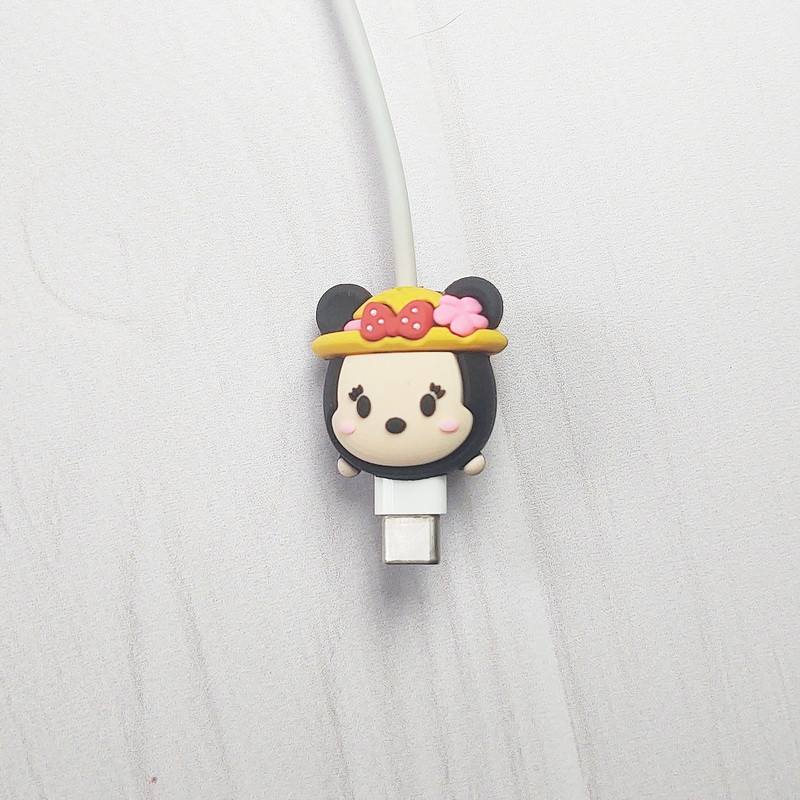 Захист кабелю від перетирання, органайзер для кабелю Мінні маус (head)