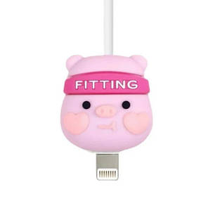 Захист кабелю від перетирання, органайзер Свинка фітнес, фото 1