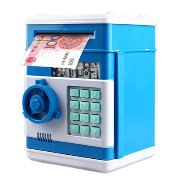 Детская Электронная Копилка Сейф Maxland MK 4524 B с Кодом Синий (MK ...