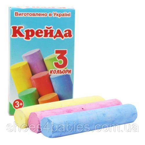 Крейда кольорова (3 кольори)