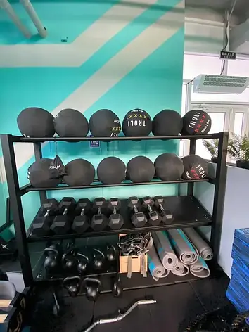 Стелаж для спортивного інвентаря Sport Профсерія Стійки для гантелей, грифів і дисків розбірна, фото 1