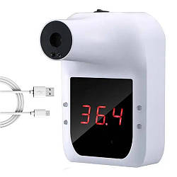 Термометр інфрачервоний на стіну з USB та датчиком наближення EL-100 GP / Настінний градусник