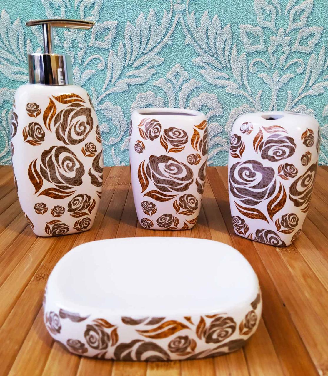 Набор Для Ванной Комнаты | Керамічний набір для ванної кімнати |, фото 1