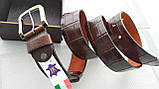 Кожаный ремень | Подарок мужчине | Шкіряний ремінь | Пояс, фото 4