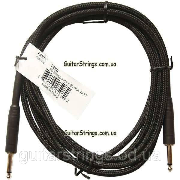 Кабель для гітари Musician's Gear CIW-010 Instrument Cable 3m. Black, фото 1
