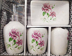 Набор Для Ванной Комнаты | Керамічний набір для ванної кімнати |