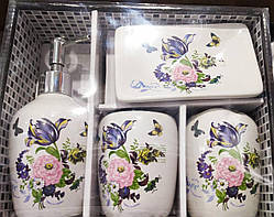 Набор Для Ванной Комнаты | Керамічний набір для ванної кімнати |