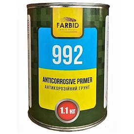 Алкідний ґрунт сірий Farbid 1K 992 Grey 1,1кг