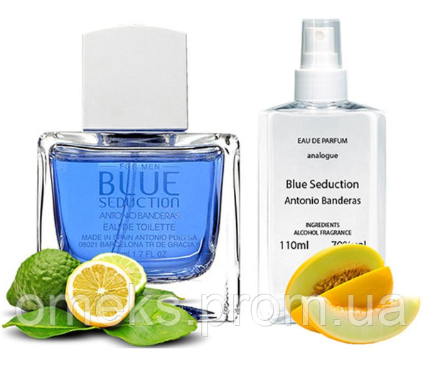 Мужской парфюм  Blue Seduction Antonio Banderas (Антонио Бандерас Блу Седакшн) 110 ml