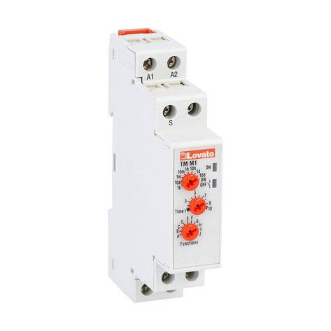 Реле часу з 0,1 до 10 днів 1СО TMM1 LOVATO ELECTRIC, фото 1