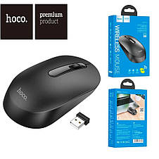 Мишка бездротова HOCO GM14 Wireless Mouse Чорна, фото 2