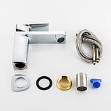 Змішувач для умивальника Frap F1046, хром, фото 5