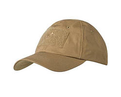 Кепка, бейсболка тактична військова Helikon PoliCotton Ripstop Coyote