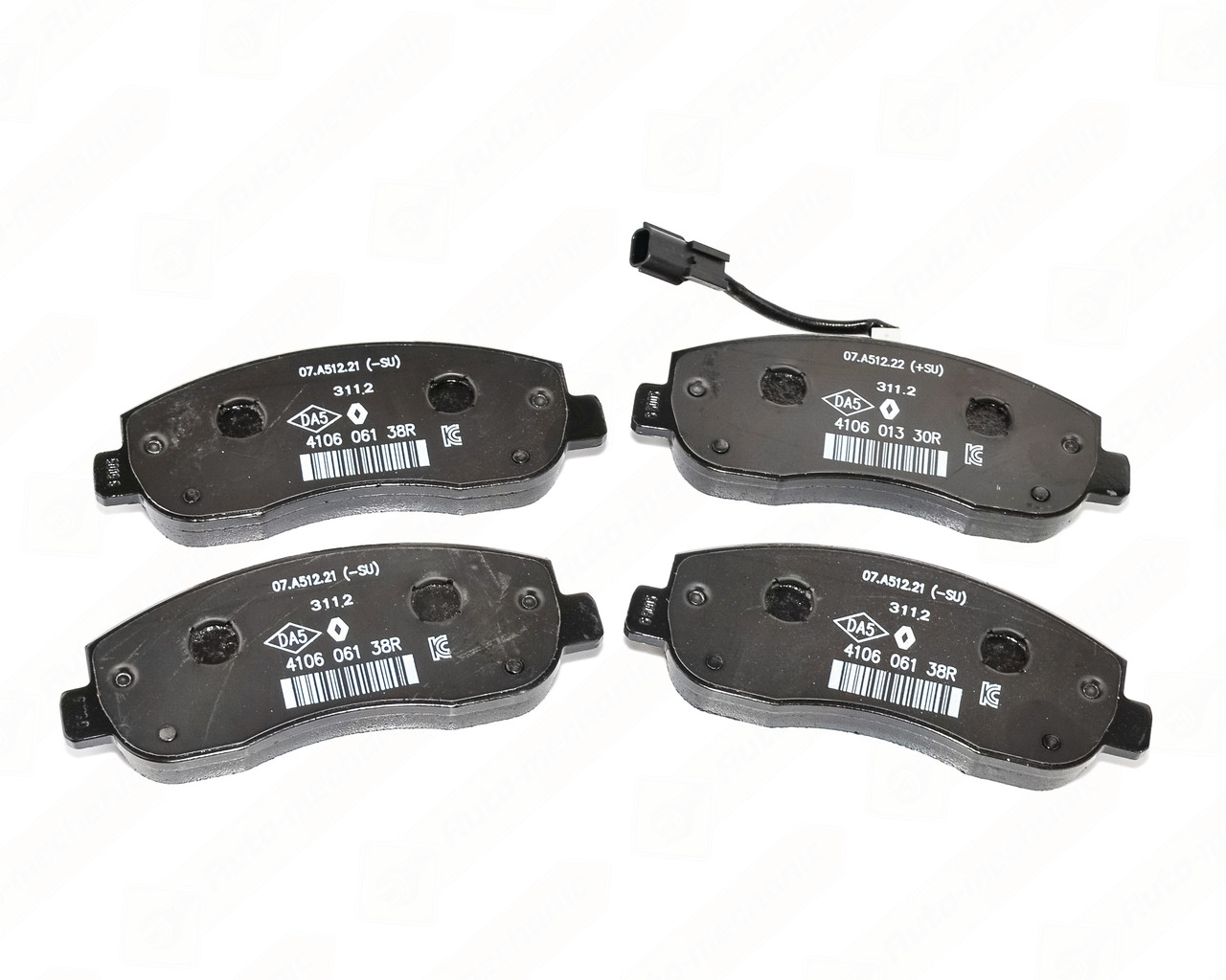 Дискові гальмівні колодки (передні) на Renault Master III 2010 -> - Renault (Оригінал) - 410603847R, фото 1