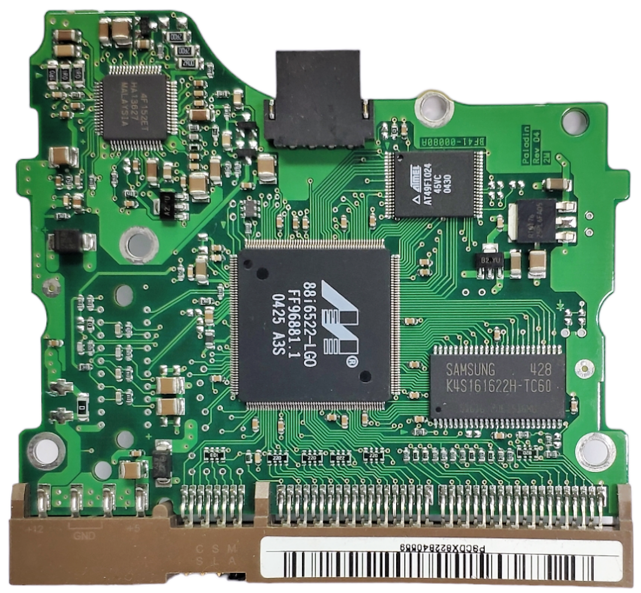 Плата HDD PCB BF41-00080A Paladin Rev 04 Samsung SP0802N