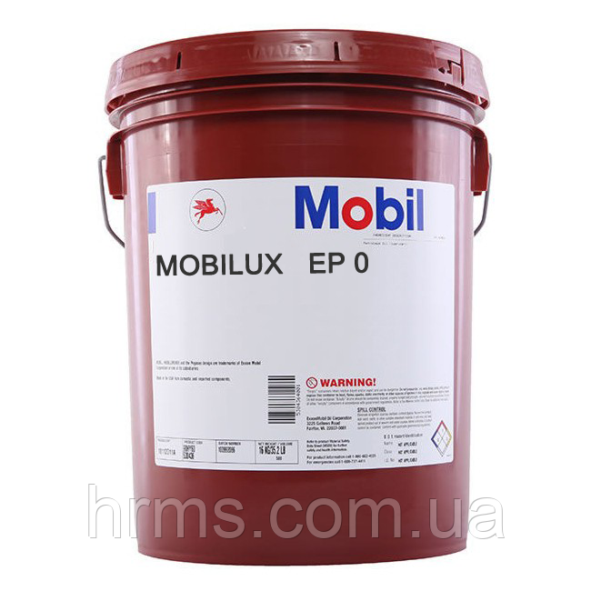 Літієва змазка Mobilux EP 0 (NLGI-0) відро 18 кг Мобилюкс ЕП 0 Мобілюкс ЕП 0 Мобилюкс 0