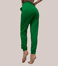 Стильні трикотажні штани, No 160 зелені, фото 6