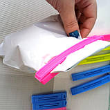 Затиски для пакетів ( кліпси, кліпи, прищіпки), фото 3