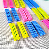 Затиски для пакетів ( кліпси, кліпи, прищіпки), фото 5