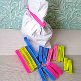 Затиски для пакетів ( кліпси, кліпи, прищіпки), фото 7