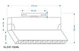 Трековий поворотний світильник із лінзами VELA VL-CXF-1024 24 W, фото 5
