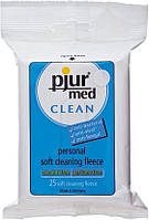 Влажные салфетки pjur MED Clean 25 штук ssmag.com.ua