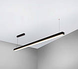 Лінійний підвісний алюмінієвий світильник VL-3537 VELA, фото 3