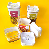 Набір кухонний для сипких продуктів  ⁇  Контейнер банка для сипучих  ⁇  Кухонні набори для зберігання круп