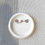 Патріотичний Значок брошка на одяг  ( Україна, Тризуб жовто-блакитний 6 см ), фото 3