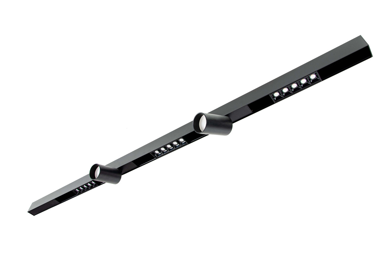 Готовая Система трековых светильников Vela Domino GRILLE+TRACK 1.5m