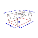 Ланч-бокс (салатник) 500 мл світлий, фото 2