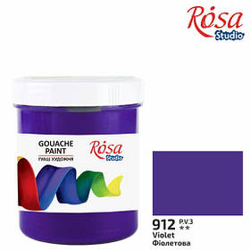 Гуаш "ROSA Studio" фіолетова 100 мл.