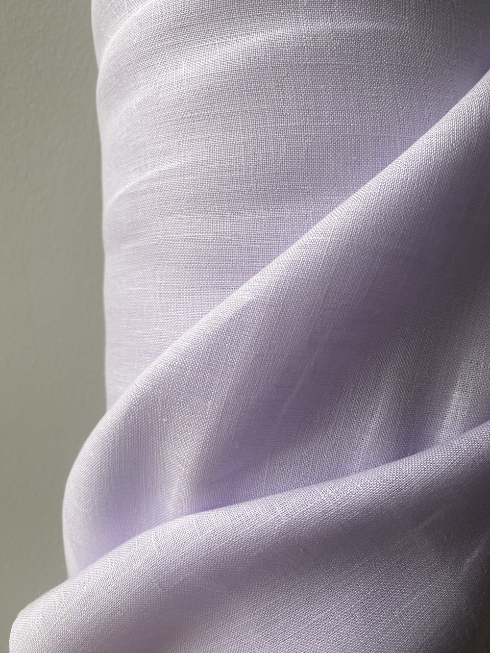 Фіалкова лляна тканина, колір 356