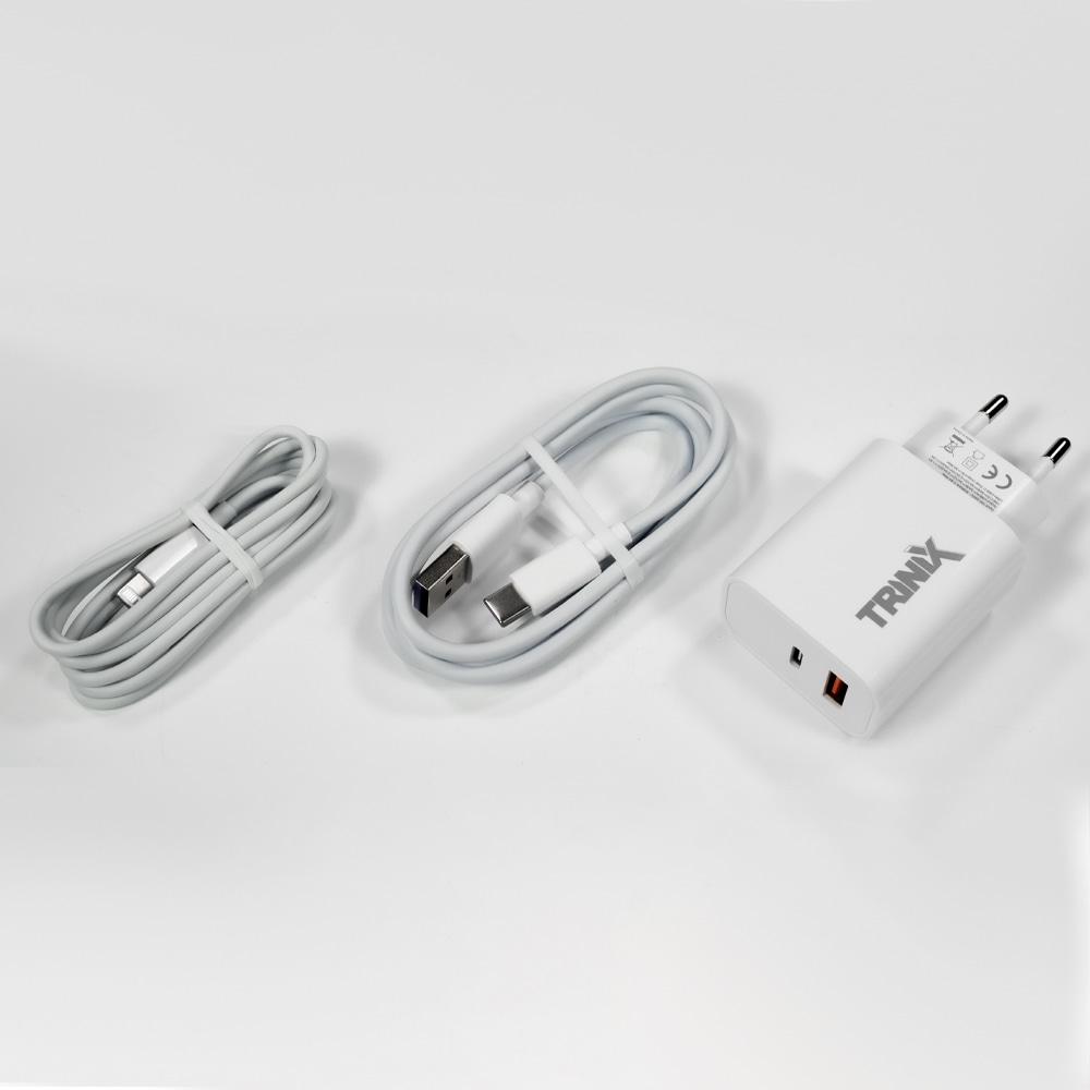 2-х портовий USB зарядний пристрій TPD-30WL, фото 1