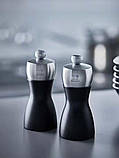 Млин для солі Peugeot Fidji чорний матовий 12 см (21290), фото 4