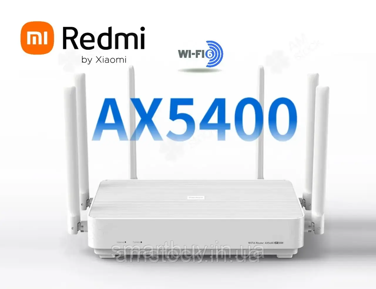 Роутер Xiaomi Redmi AX5400 Router wi-fi 6 (DVB4267CN) (гарантія 12 місяців)