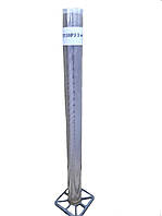 Ультрапрозрачная двухстороння клейкая лента (плёночная основа / лайнер - плёнка ПЕ). Ширина рулона 1м