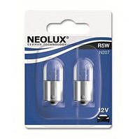 Лампа допоміжного освітлення R5W 12V 5W ВА15s (blister 2шт) Neolux