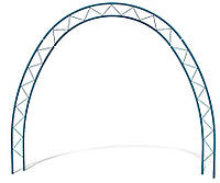 Арка декоративная для детской площадки БК-748А