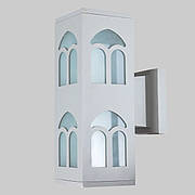 Вуличний світильник сірий на 2 лампи (67-L5178-WL-2 GY)