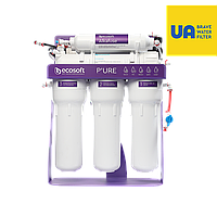 Фільтр зворотного осмосу Ecosoft P'URE Alkafuse з помпою на станині (MO675MALCPSECO)