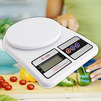 Кухонные Весы MS 400 до 10кг Domotec, Компактные весы для кухни, Электронные весы бытовые, мега распродажа