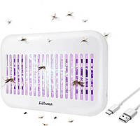 Лампа для знищення комарів Fietrexa, електричний знищувач мух 2800 В, боротьба зі шкідниками в приміщенні