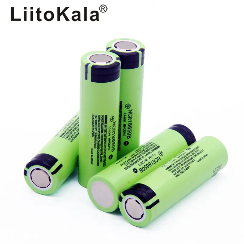Аккумуляторная батарея LiitoKala NCR 18650 B 3400 мАч 3,7 В - фото 1 - id-p1811513450