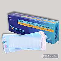 Самоклеючі пакети для стерилізації Medal - 200 шт/уп, 70 x 230